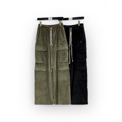 Multi-Pocket Wide Leg Pants