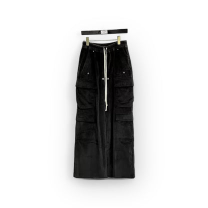 Multi-Pocket Wide Leg Pants